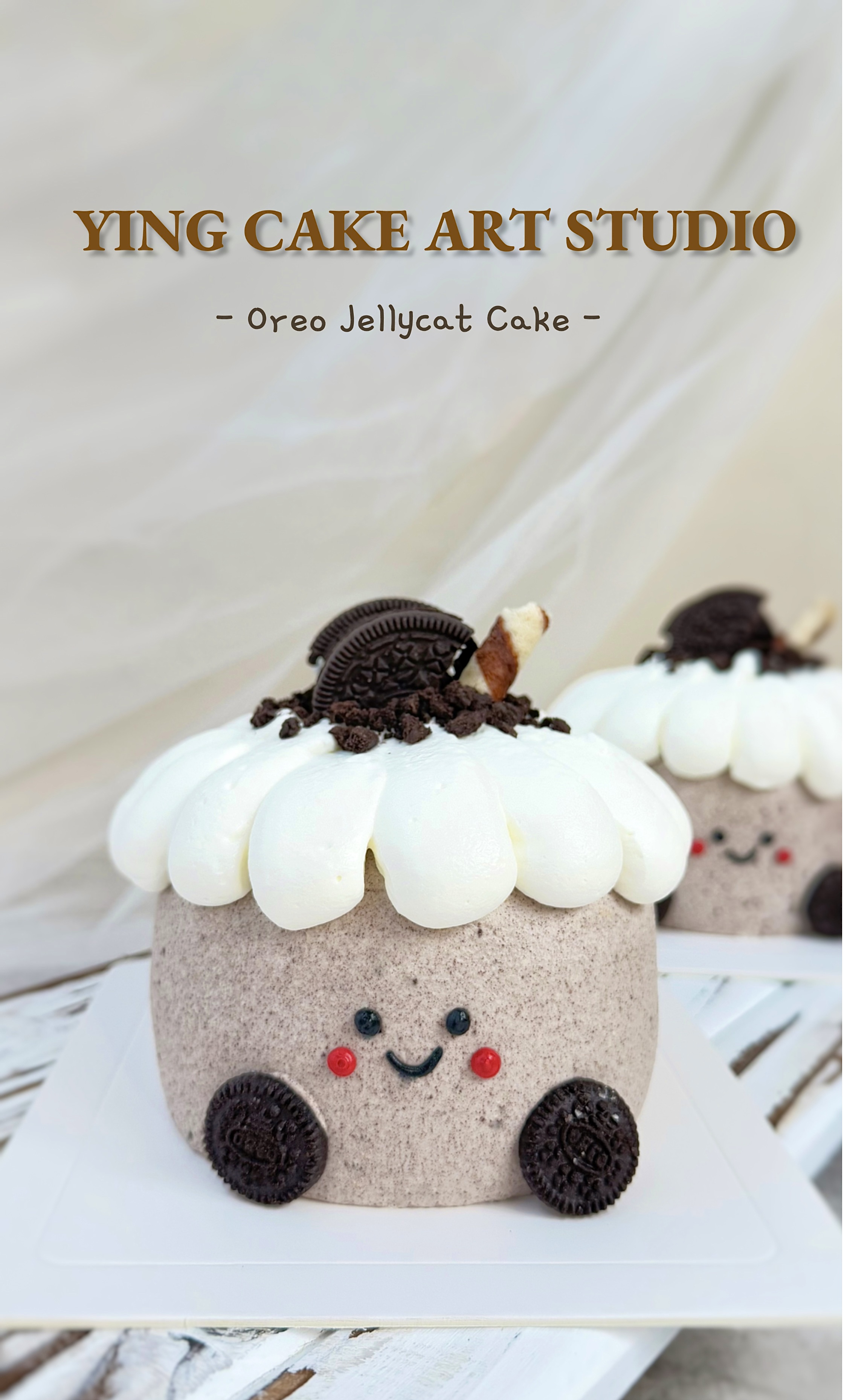 4"Oreo JellyCat Cake